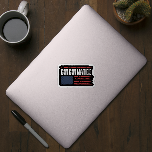 Cincinnati Ohio by Official Friends Fanatic